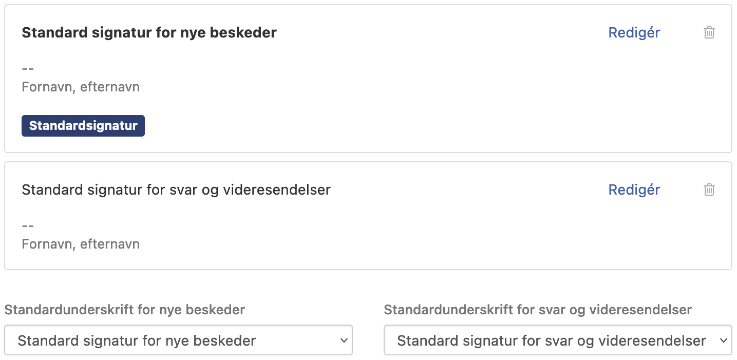 Support-værktøjer og diagnosticering