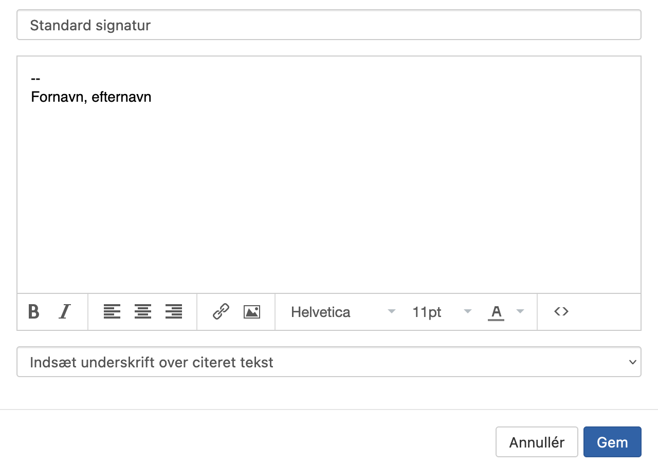 Support-værktøjer og diagnosticering